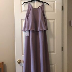 Azazie Rosella floor length dress